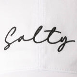 Fashion City - Salty Lettering Embroidery Baseball Cap