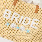 Shiraleah - "BRIDE" SHELL TOTE,NATURAL