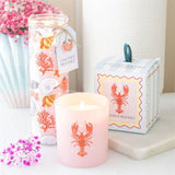 Something Different Wholesale - Pastel Lobster Coconut & Sea Salt Coastal Candle