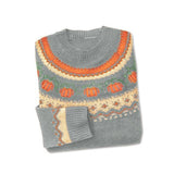 Rosa Clothing - Western Vintage Halloween Pumpkin Sweater