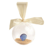 Fan Shell Glass Ornament