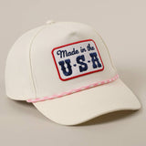 Fashion City - Made in the USA Embroidery Patch Trucker Hat