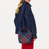 Shiraleah - ROBBIE PLAID MINI TOTE
