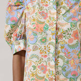 Sugarlips - Zamara Floral Klina Drape Sleeve Top