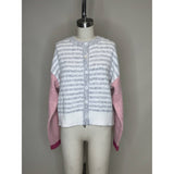 Twentifourth - TF26-0390 - Stripe colorblock cardigan