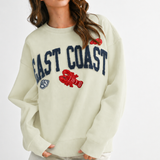 AEMI + CO - 9134GK Modern Vintage Graphic Fleece Pullover 2