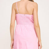 Strut & Bolt - Knotted Flower Bow Mini Dress