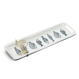 Abbott - Long Slim Fish Plate-12.5"L-830