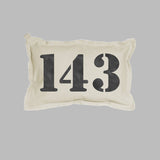 Rustic Marlin - 732 zip code Lumbar Pillow