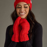 Panache Apparel Co. - Red Merry Pom Hat