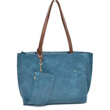 5088  3 in 1 reversible tote with brown handle