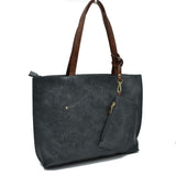 5088  3 in 1 reversible tote with brown handle