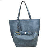 5118 REVERSIBLE 2 N 1 tassel tote