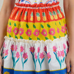 Sugarlips - Olympia Floral Ruffle Tiered Mini Dress