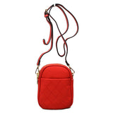 5259- double pocket quilted crossbody