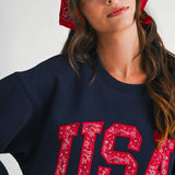 AEMI + CO - 9134GK Modern Vintage Graphic Fleece Pullover 2