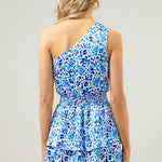 Sugarlips - Dew Drop Satin Show Off One Shoulder Mini Dress