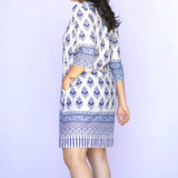 Dolma - Amelia Dress - Navy White