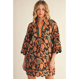 STYLE USA - NEW Floral Jacquard Dress
