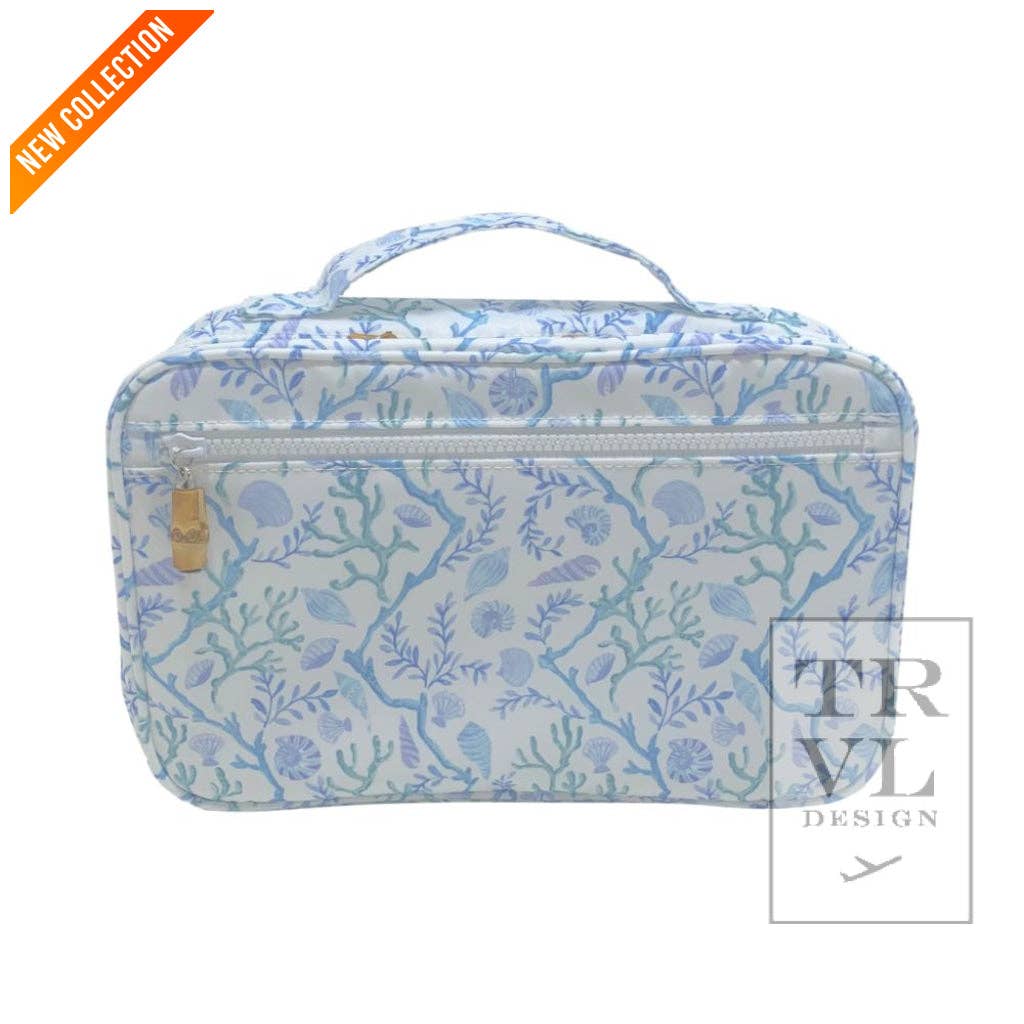 TRVL Design - BUNDLE UP2 Hanging Toiletry Bag - CORAL VINE