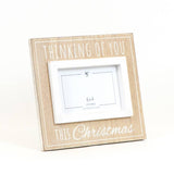 Adams & Co. - 71219 - 9x8 photo frame (THNKNG) CHRISTMAS SYMPATHY Decor