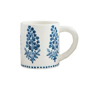 Block print mug