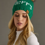Panache Apparel Co. - Green Merry Pom Hat
