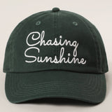 Fashion City - Chasing Sunshine Embroidered Baseball Cap