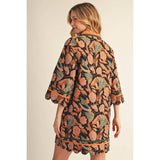 STYLE USA - NEW Floral Jacquard Dress