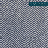 Herringbone Knit Fringe Throw Blanket