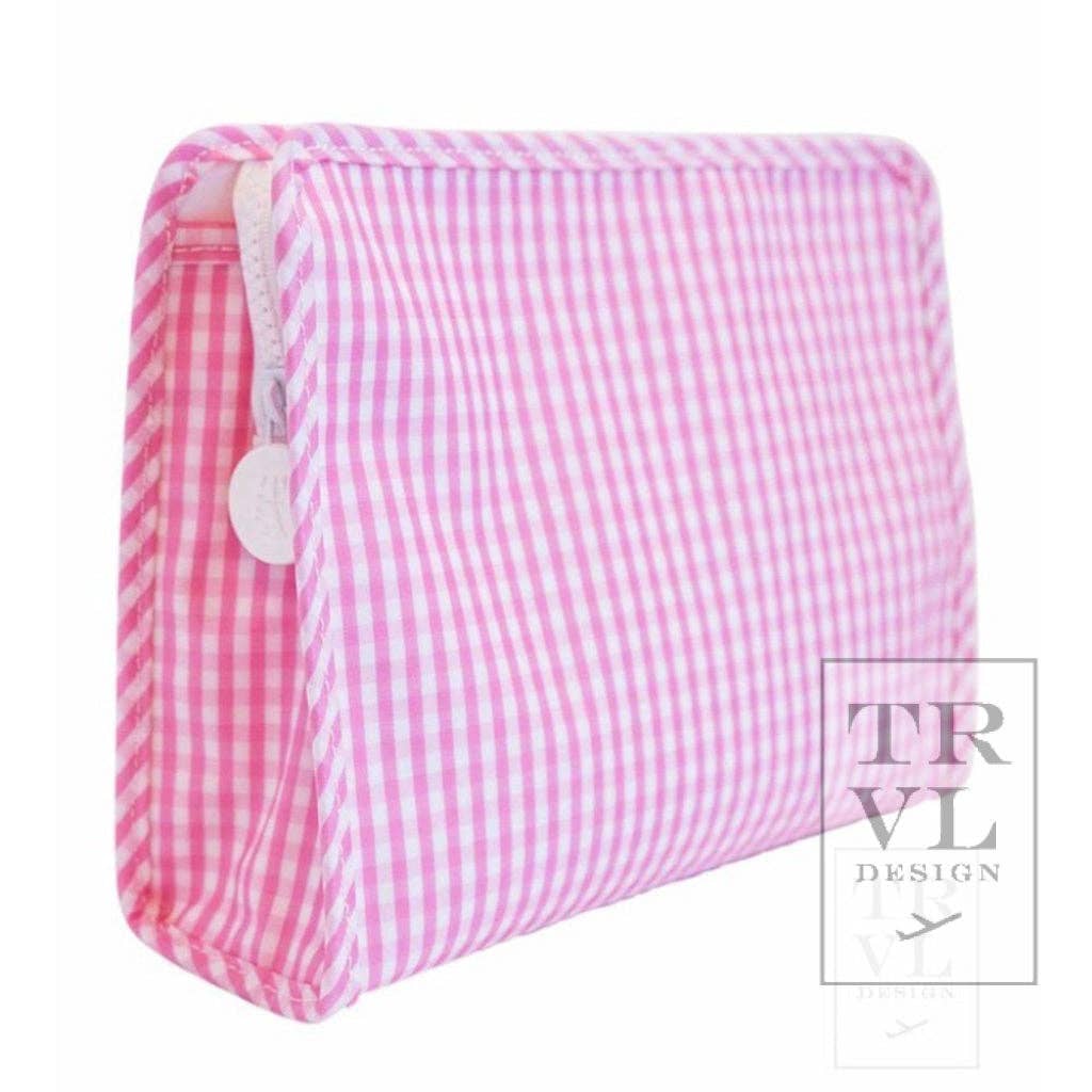 TRVL Design - Roadie Large - Gingham Pink