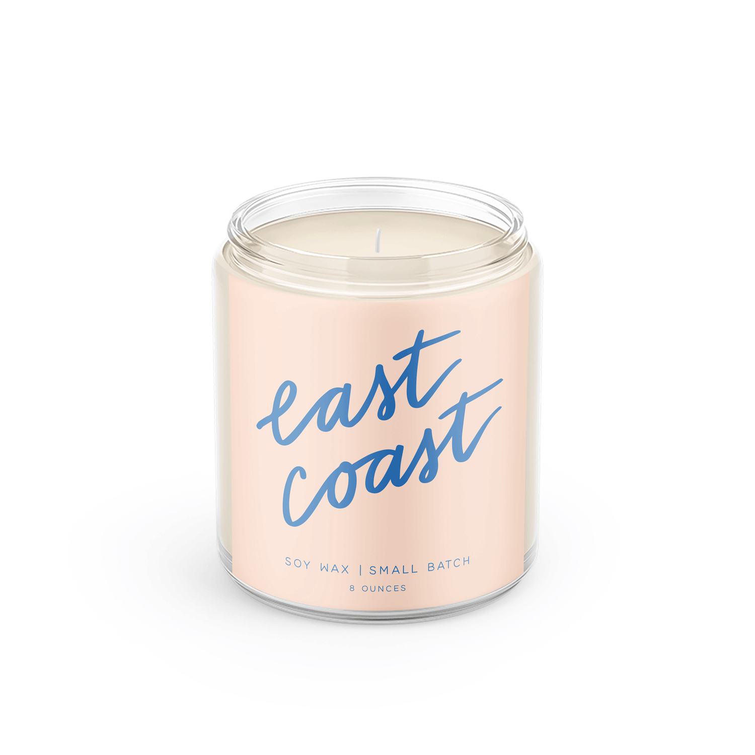 Poured Goods - East Coast: 8 oz Soy Wax - Small Batch Candles