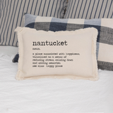 Rustic Marlin -Jersey Shore Definition Lumbar Pillow