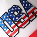 Fashion City - USA Flag Patch Mesh Trucker Hat