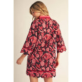 STYLE USA - NEW Floral Jacquard Dress