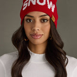 Panache Apparel Co. - Red Snow Pom Hat