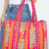 LA Soul - Tiger Handmade Reversible Tote Bag