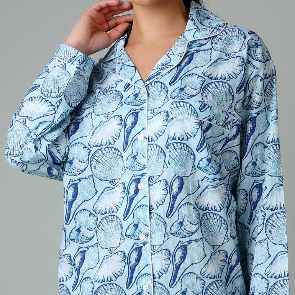 Mahogany - Shells on the Beach Nightshirt