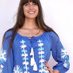 Dolma - Elana Mini Dress Blue