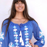 Dolma - Elana Mini Dress Blue