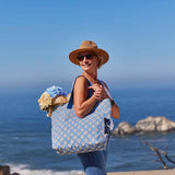 rockflowerpaper - FIFER BLUE Carryall