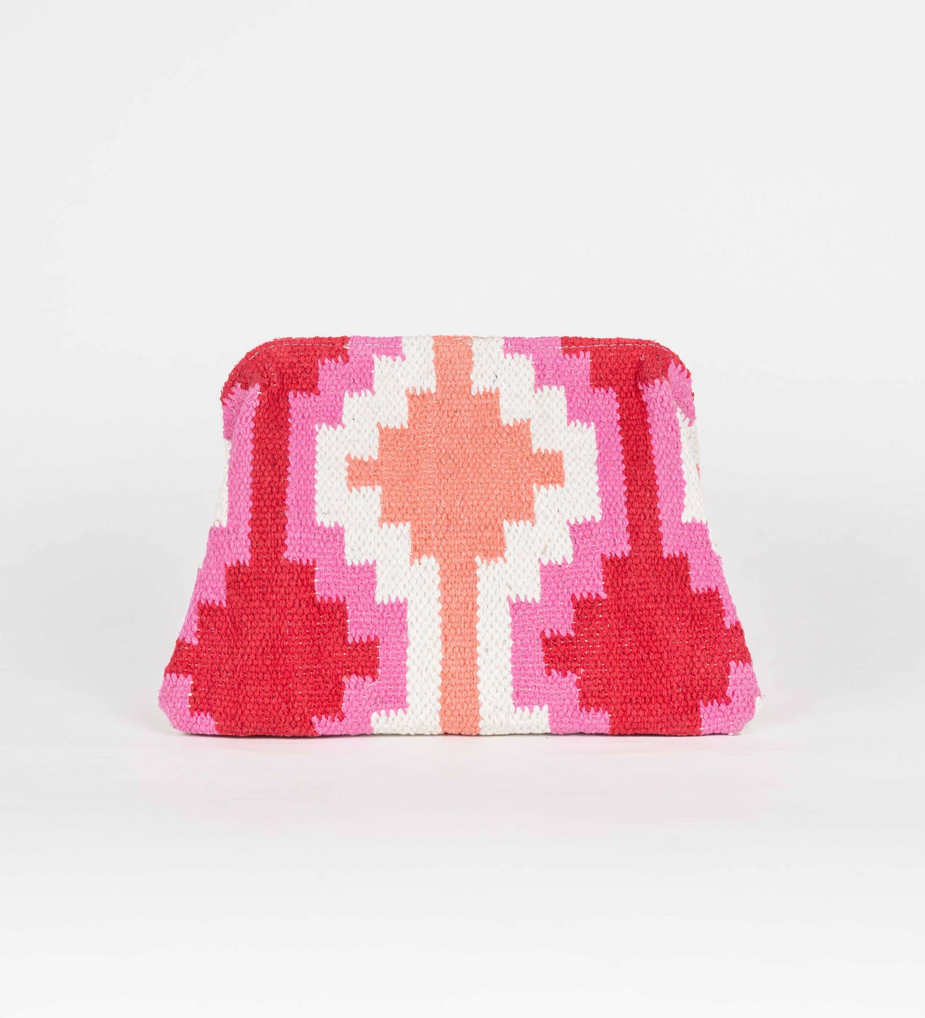 Piti Cuiti - YUCATAN PINK MULTICOLOR CLUTCH