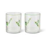 Core Home - 2pk 12oz Embossed Icon DOF - Olive