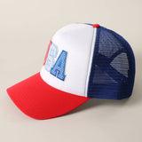 Fashion City - USA Patch Mesh Trucker Hat