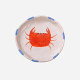ChagoArt - Crab Trinket Tray-Ceramic Trinket Ring Dish-Jewelry Tray
