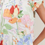 Sugarlips - Juliet Floral Garden Lauren Shift Mini Dress