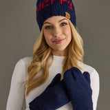 Panache Apparel Co. - Navy Merry Pom Hat