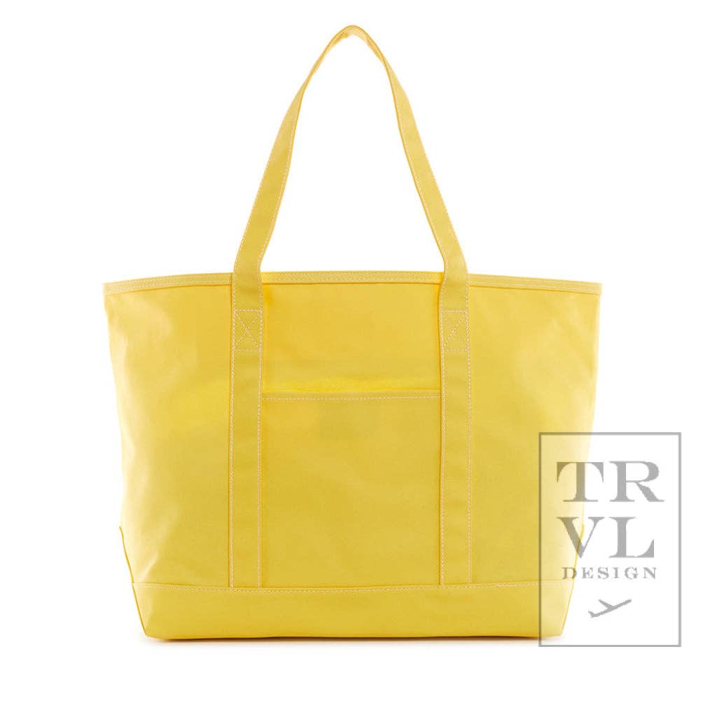 TRVL Design - Maxi Tote - Coated Canvas Large Daffodil