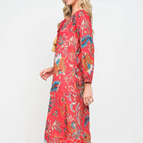 Caren Printed Dress