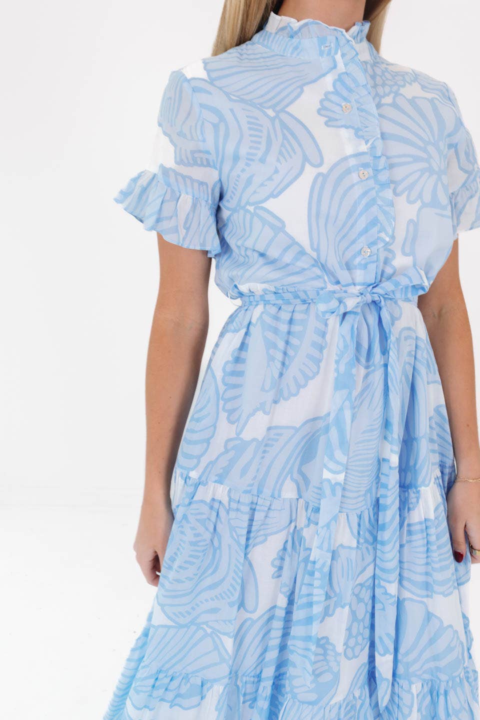 J.Marie Collections - Charlotte Button Up Midi Dress